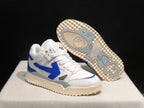 Off-White Out Of Office Sneakers White and Royal Blue