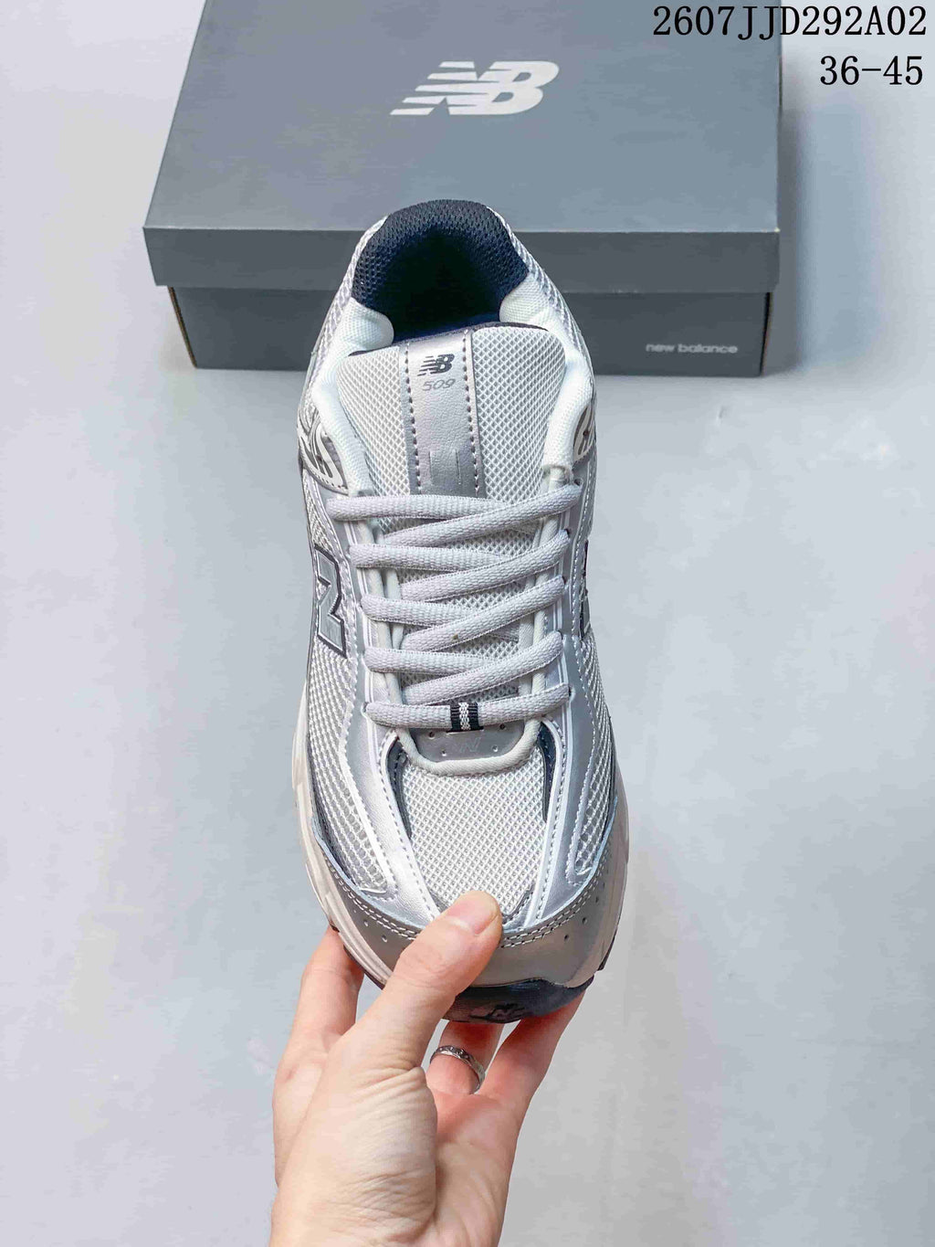New Balance 509 Sneakers White Grey JJD292A02