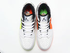 Jordan 1 Low Yellow Orange Sneakers 554725-870