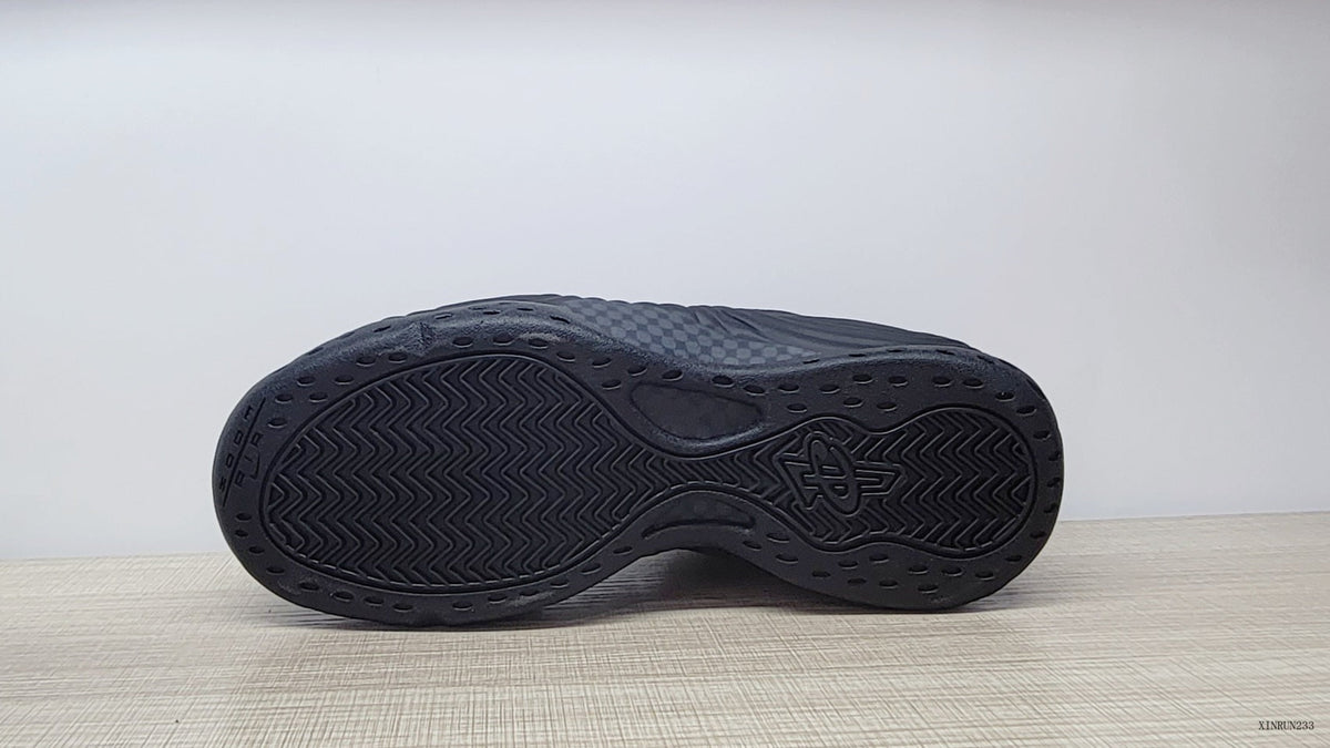 Comme des Garçons x Nike Air Foamposite One SP Black Sneakers