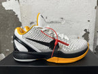 Nike Kobe 6 Protro Basketball Shoes White Yellow Black