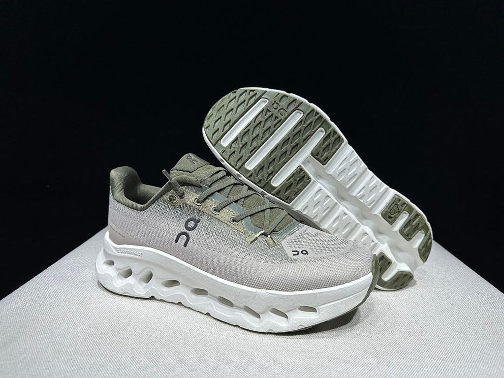 On Cloudtilt Sneakers in Olive and Desert