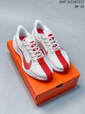 Nike Pegasus Turbo 4 White Red Running Sneakers