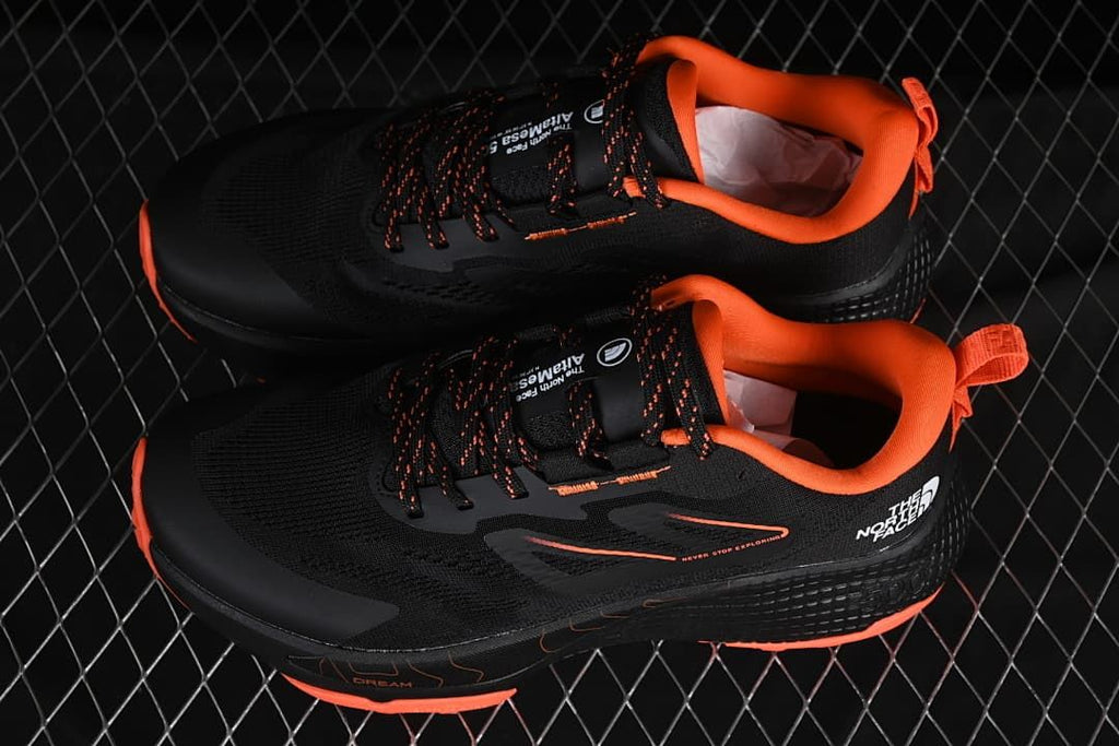 The North Face Altamesa 5 Black Orange Trail Shoe NF0A83N3-F38