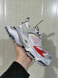 Balenciaga Cargo Sneakers White Grey Red 0521