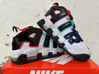 Nike Air More Uptempo Sneakers White Black Multicolor