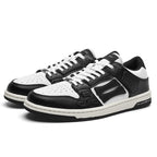 Aiviri Black and White Low-Top Sneakers FS003-004