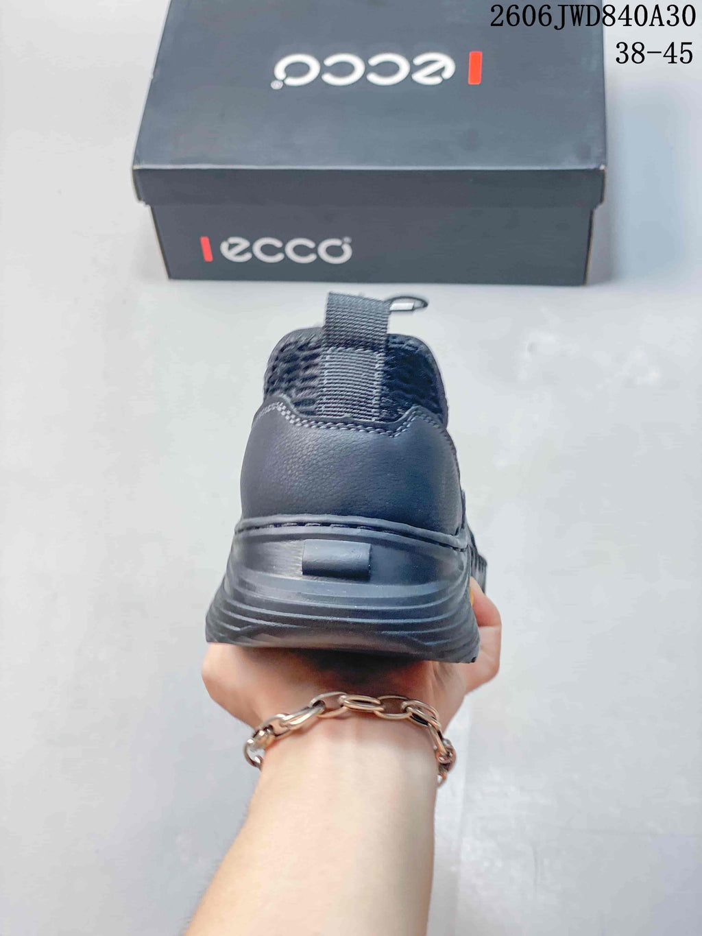 ECCO Baroque Mesh Casual Sneakers in Charcoal