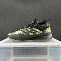 Black and Camo Low-Top Sneakers