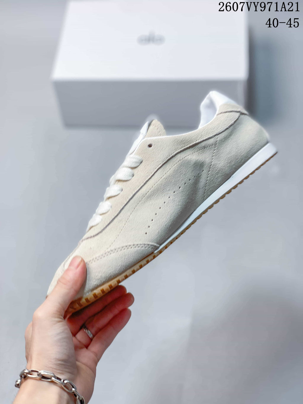 Alo Yoga Sunset Sneaker Beige Casual Shoes 2607VY971A21