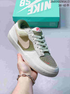 Nike SB Force 58 Low Sneakers White Green 2605ND293A13