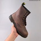Dr. Martens 1460 Brown Platform Lace-Up Boots