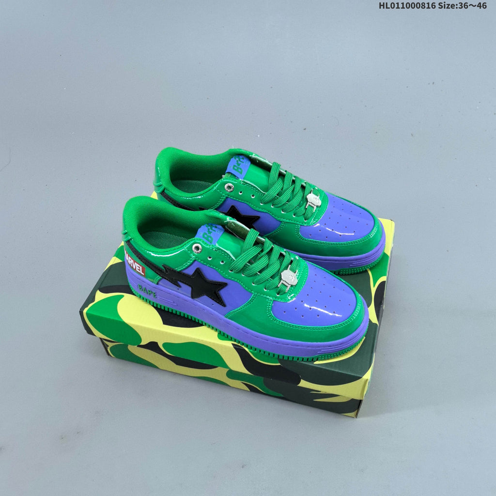 A Bathing Ape BAPE STA Low-Top Sneakers