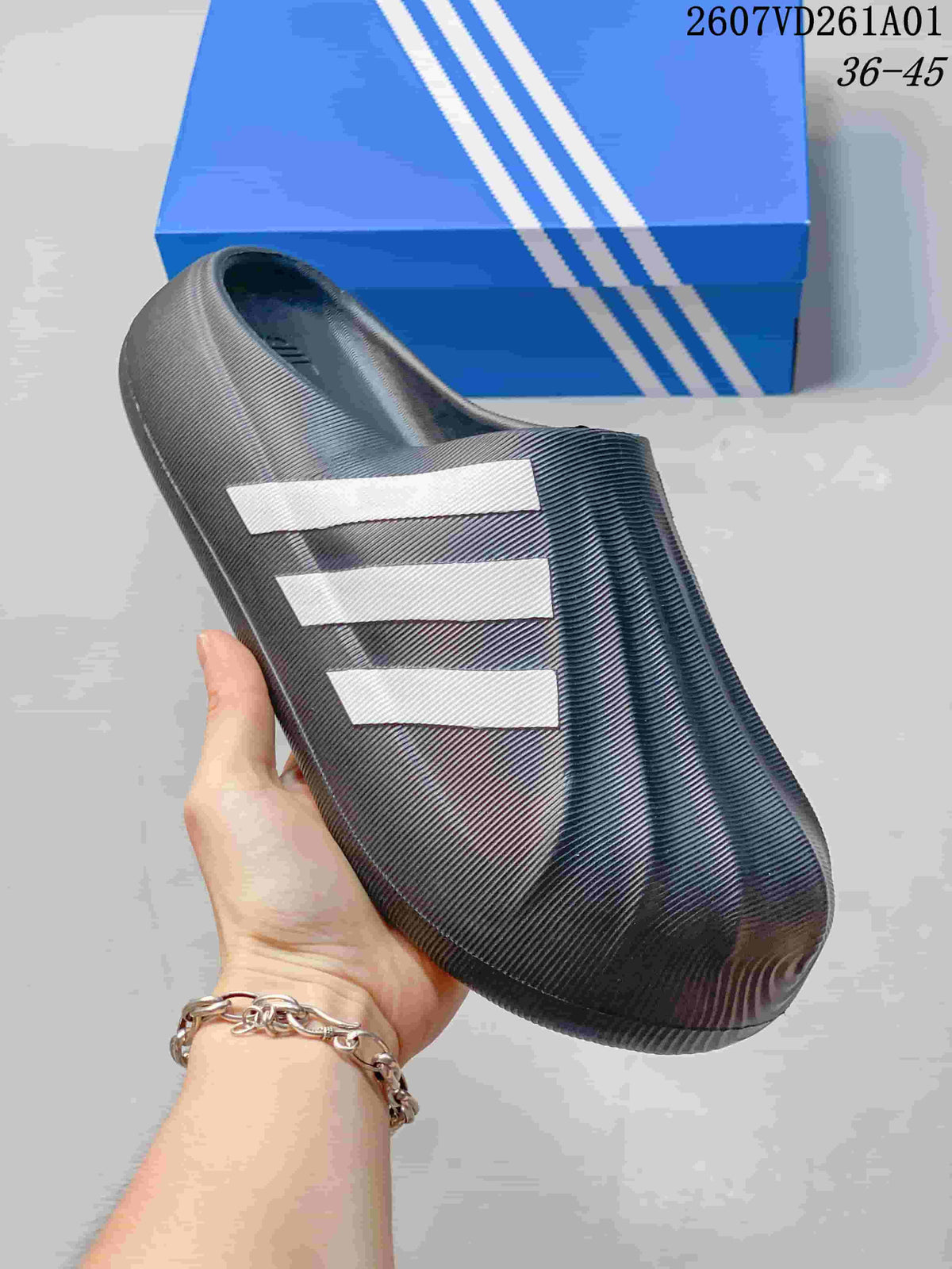 adidas adiFOM Superstar Mule Clogs Black White 07VD261A01