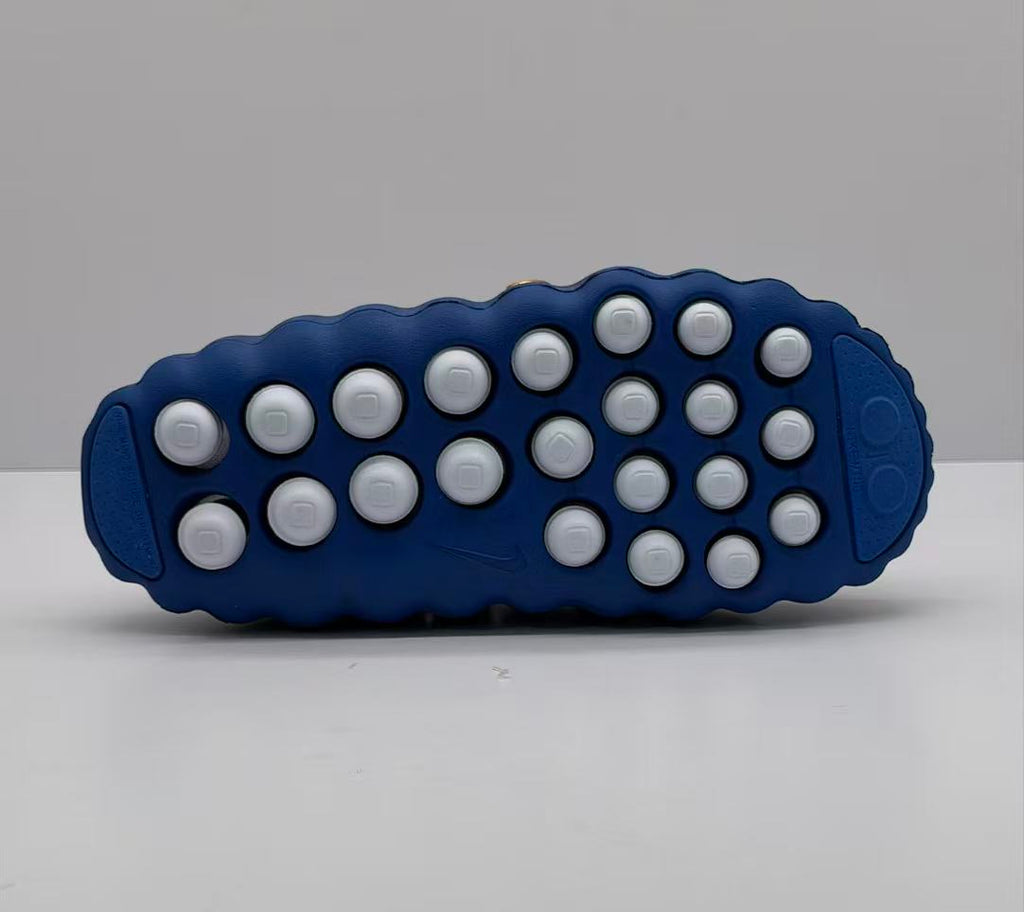Nike Slides Black and Royal Blue