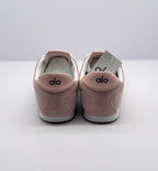 alo Low-Top Sneakers in Pink and White