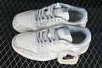 Jordan 1 Low OG SP Grey Snake Print Sneakers