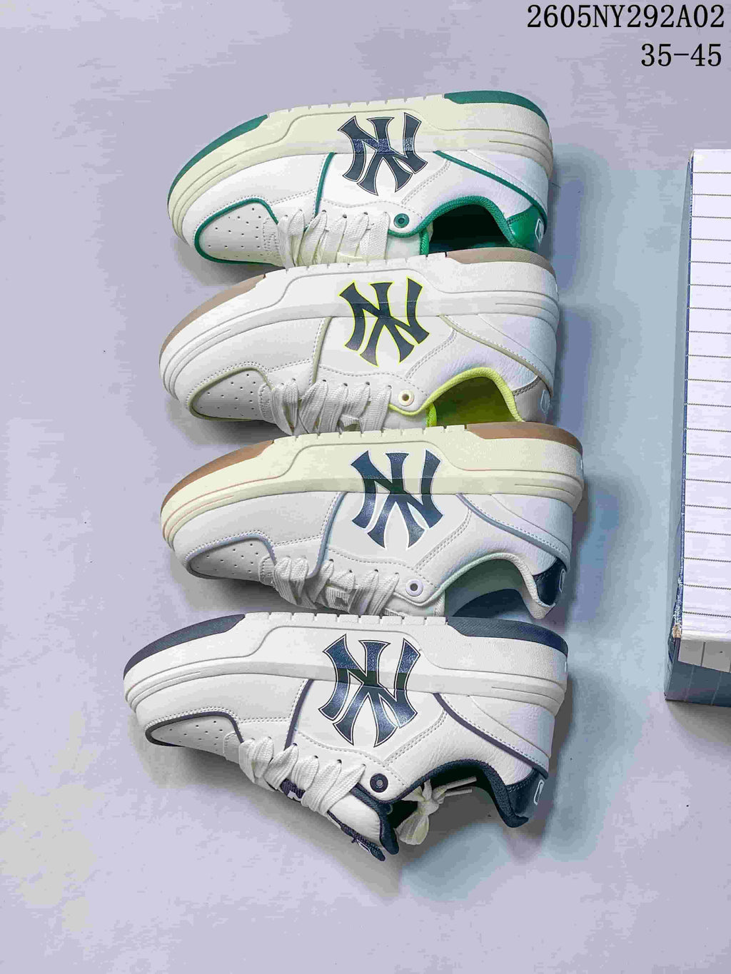 MLB Chunky Liner Low-Top Sneakers in White