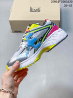 Trapstar Trispeed 3000 Retro Chunky Sneakers Silver Blue