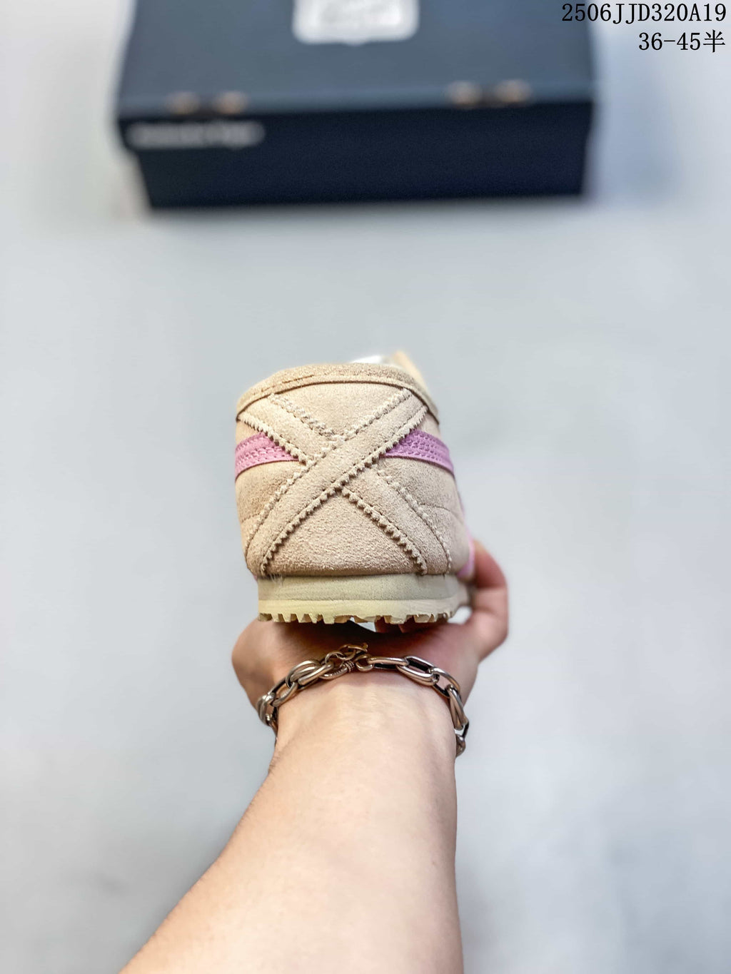 Onitsuka Tiger Low-Top Sneakers Beige Pink 2506JJD320A19
