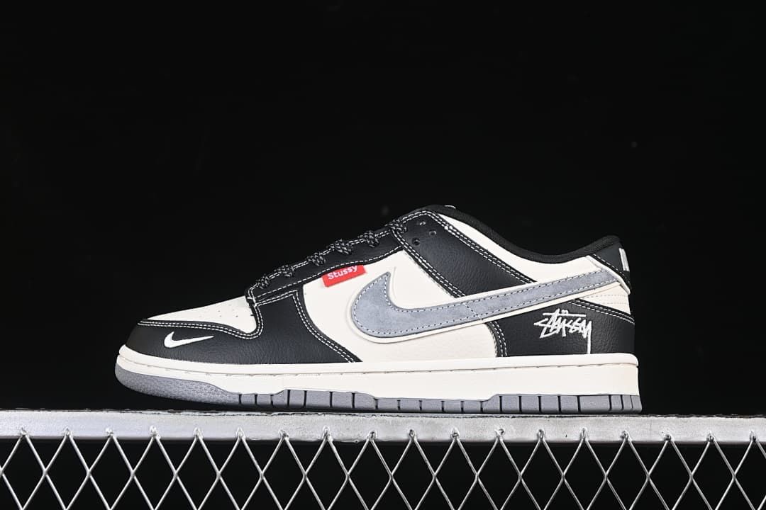 Nike SB Dunk Low Stüssy Black White Grey DN3168-003