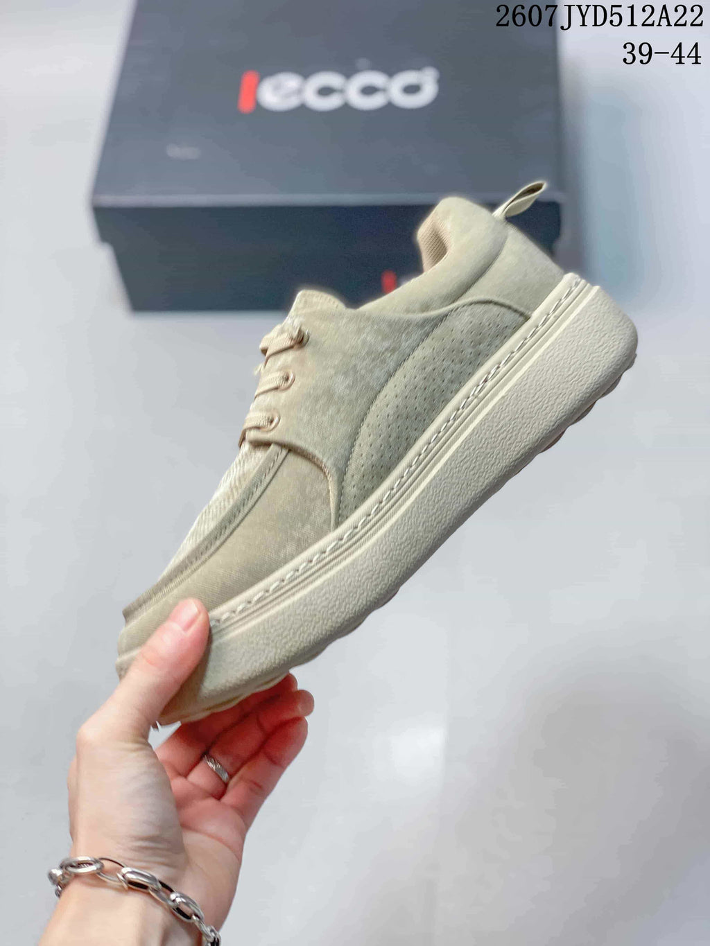 ECCO Men's Outdoor Sneakers Beige 2607JYD512A22