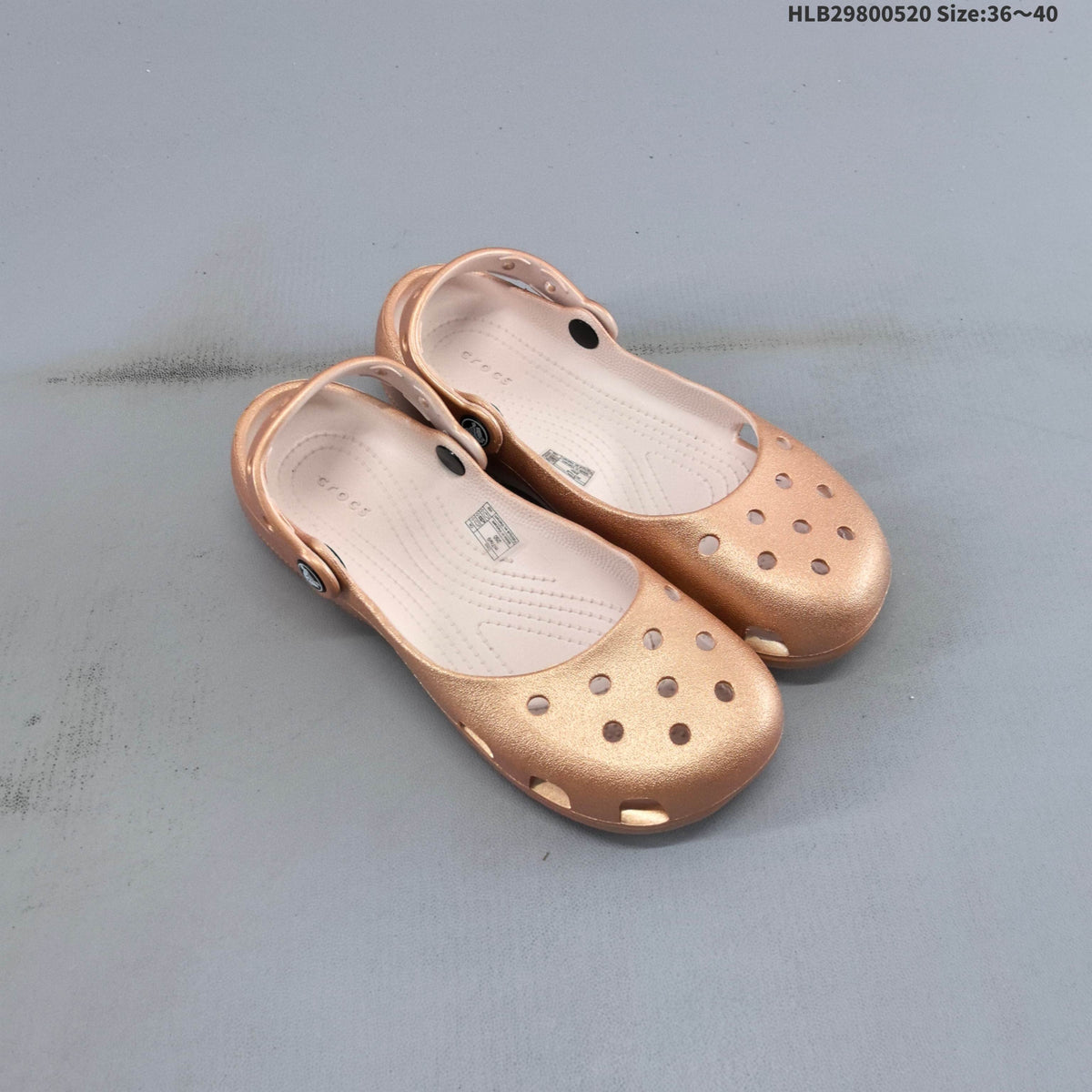 Crocs Classic Ballet Clog in Metallic Colors