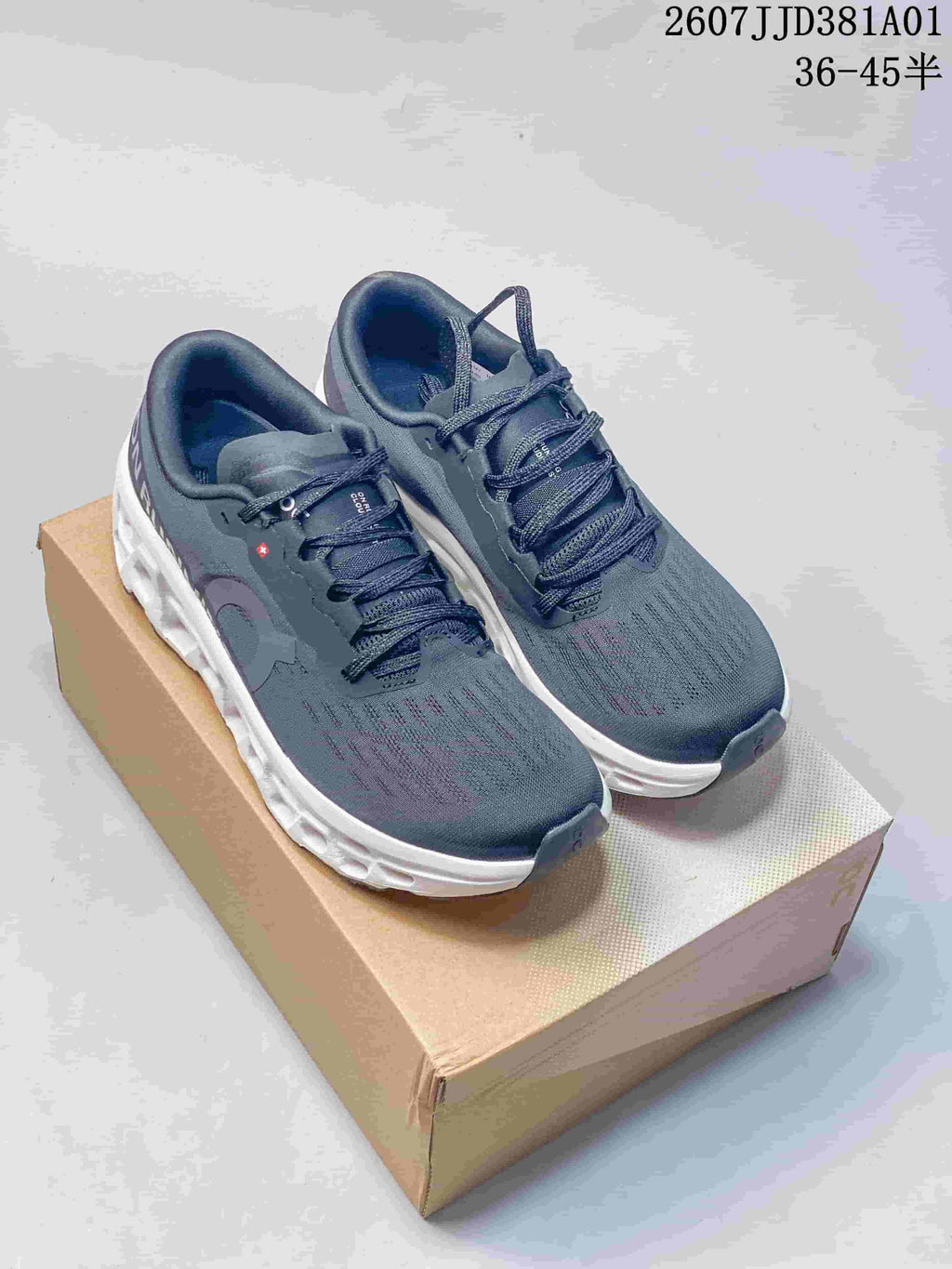 On Cloudmonster 3 LightSpray Running Shoes in Dark Navy