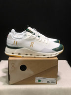On Cloudnova Form 2 Sneakers in White and Green