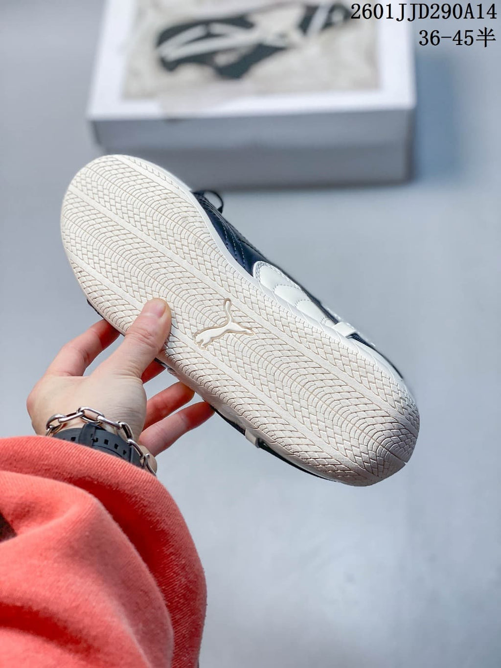 PUMA Speedcat TTF Sneakers White and Navy