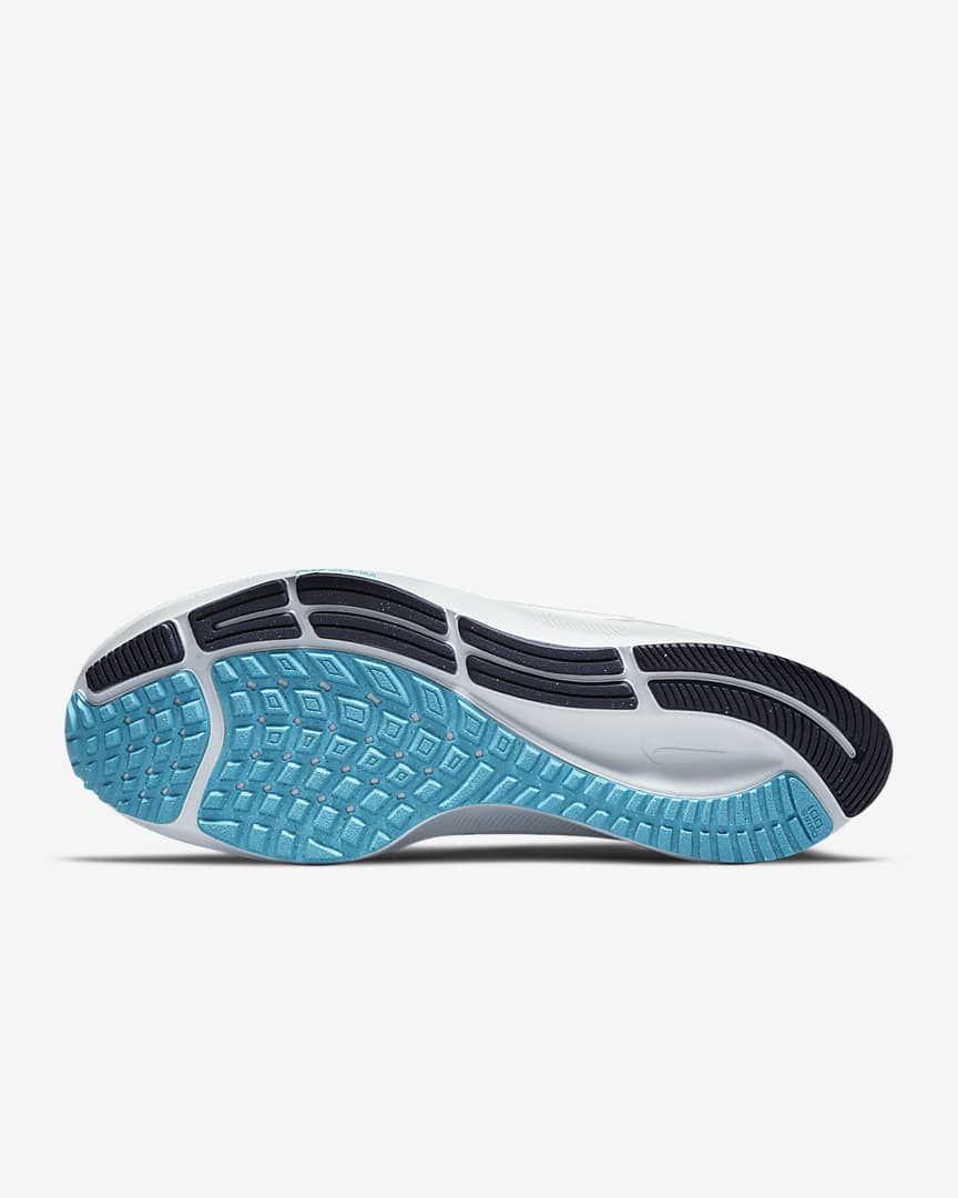 Nike Air Zoom Pegasus 38 Running Shoes White Navy CW7356-101