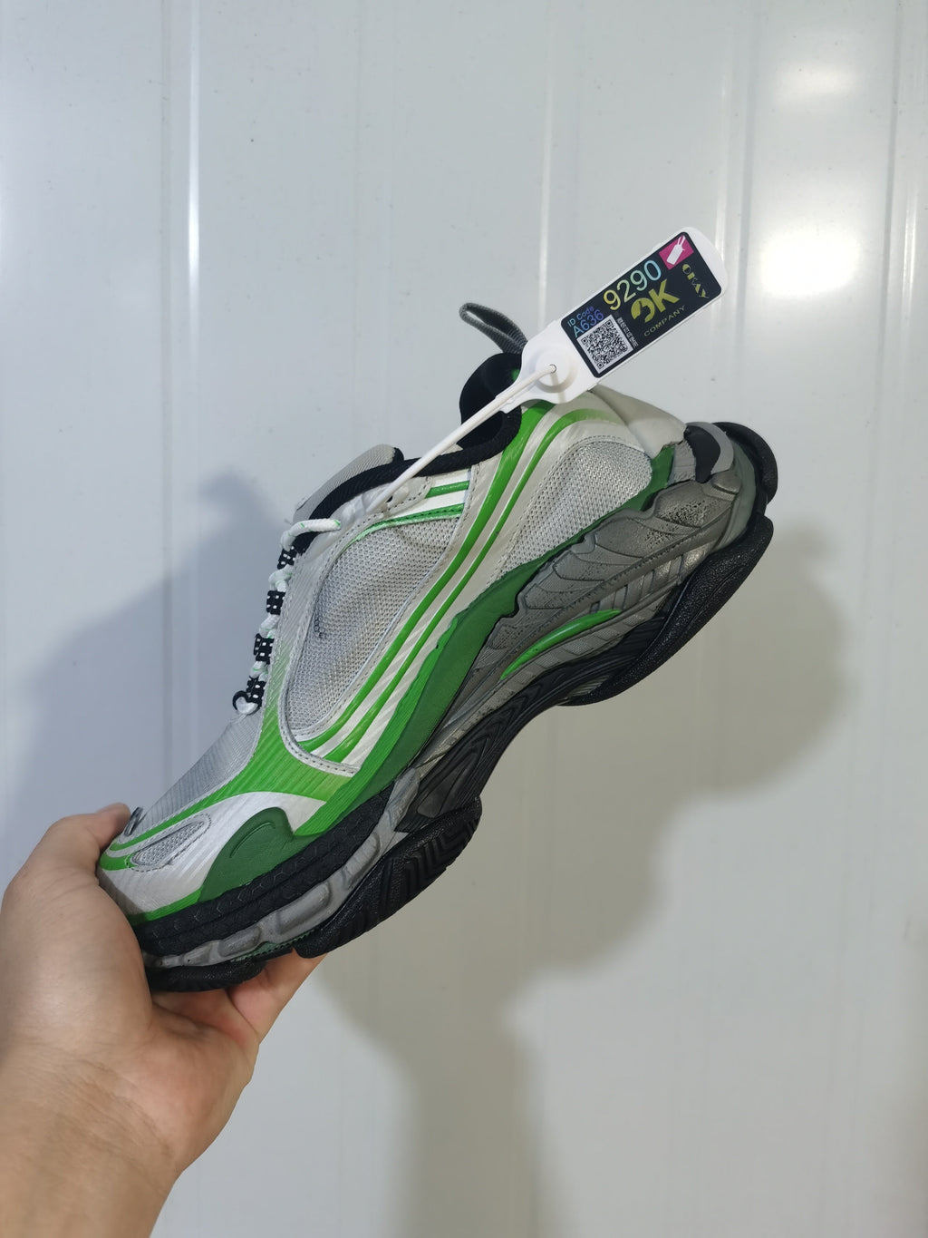 Balenciaga Triple S 2 Sneakers Grey Green 1133
