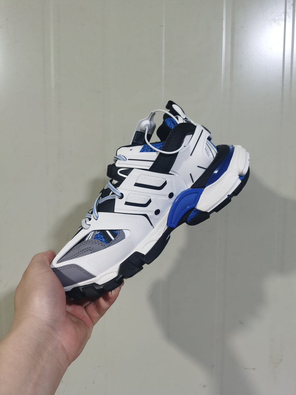 Balenciaga Track Sneaker White Grey Blue 2501