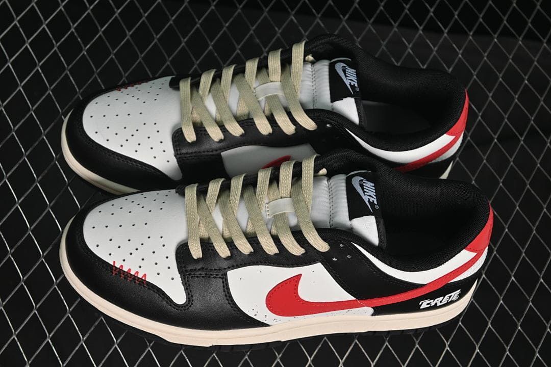 Nike SB Dunk Low Crete Black White Red DD1391-100