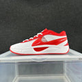 Nike Red and White Low-Top Sneakers