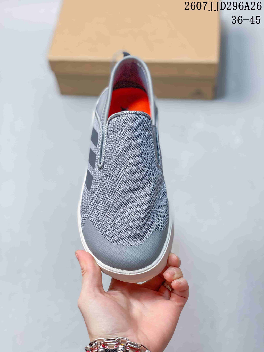 Adidas TERREX CC BOAT Gray Slip-On Sneakers 07JJD296A26