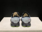 On Cloud X 4 Sneakers in Gray and Lime