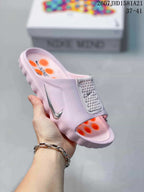 Nike Mind 001 Pregame Mule Slides Pink 712310WOE