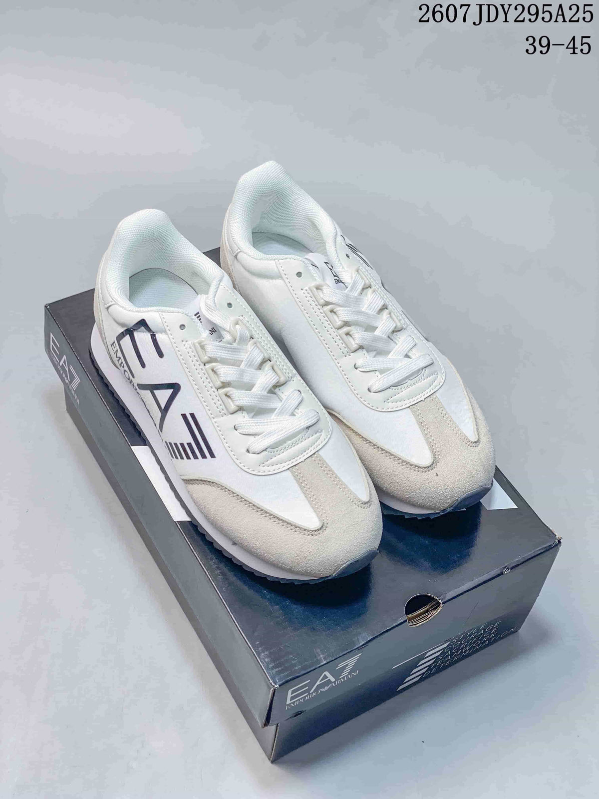 EA7 Emporio Armani Low-Top Sneakers White Beige 2607JDY295A25