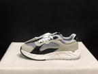 Off-White Low-Top Sneakers in Gray, Black and White