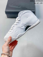 Nike Air Foamposite One White High-Top Basketball Sneakers