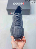 ECCO Men's Mesh Sneakers Dark Gray 2607JWD846A26