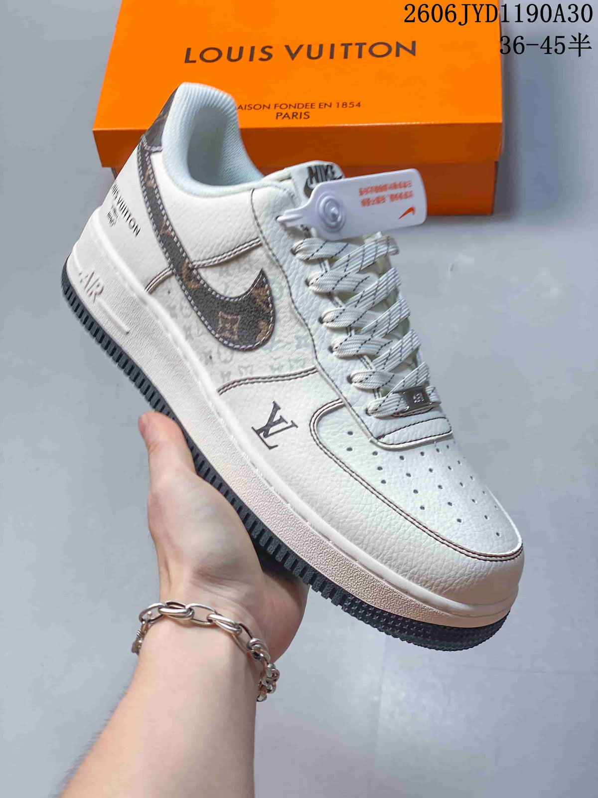 Nike Air Force 1 Low x The North Face Style Sneaker, Cream
