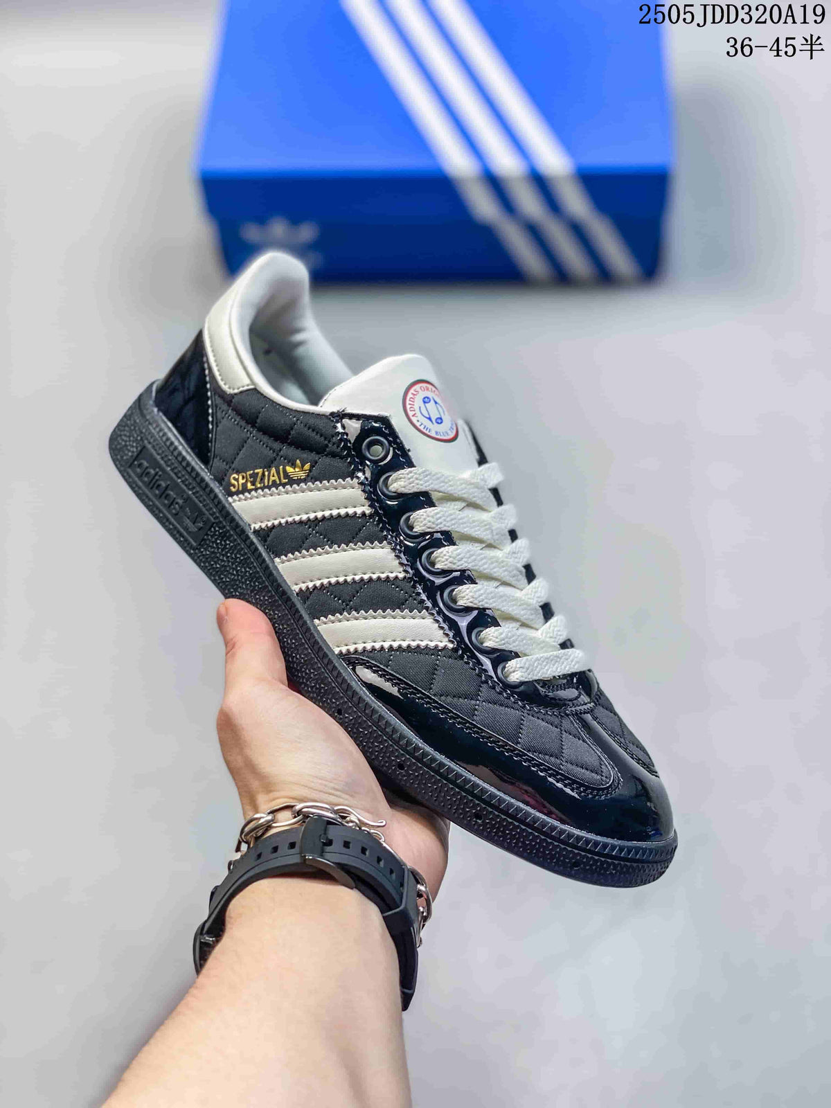 Adidas Originals Gazelle Indoor Sneakers Black and White