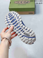 KEEN Zionic ADV Low-Top Hiking Shoes in Blue