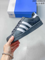 adidas Superstar Shell-Toe Sneakers Black White 2607LD299A19