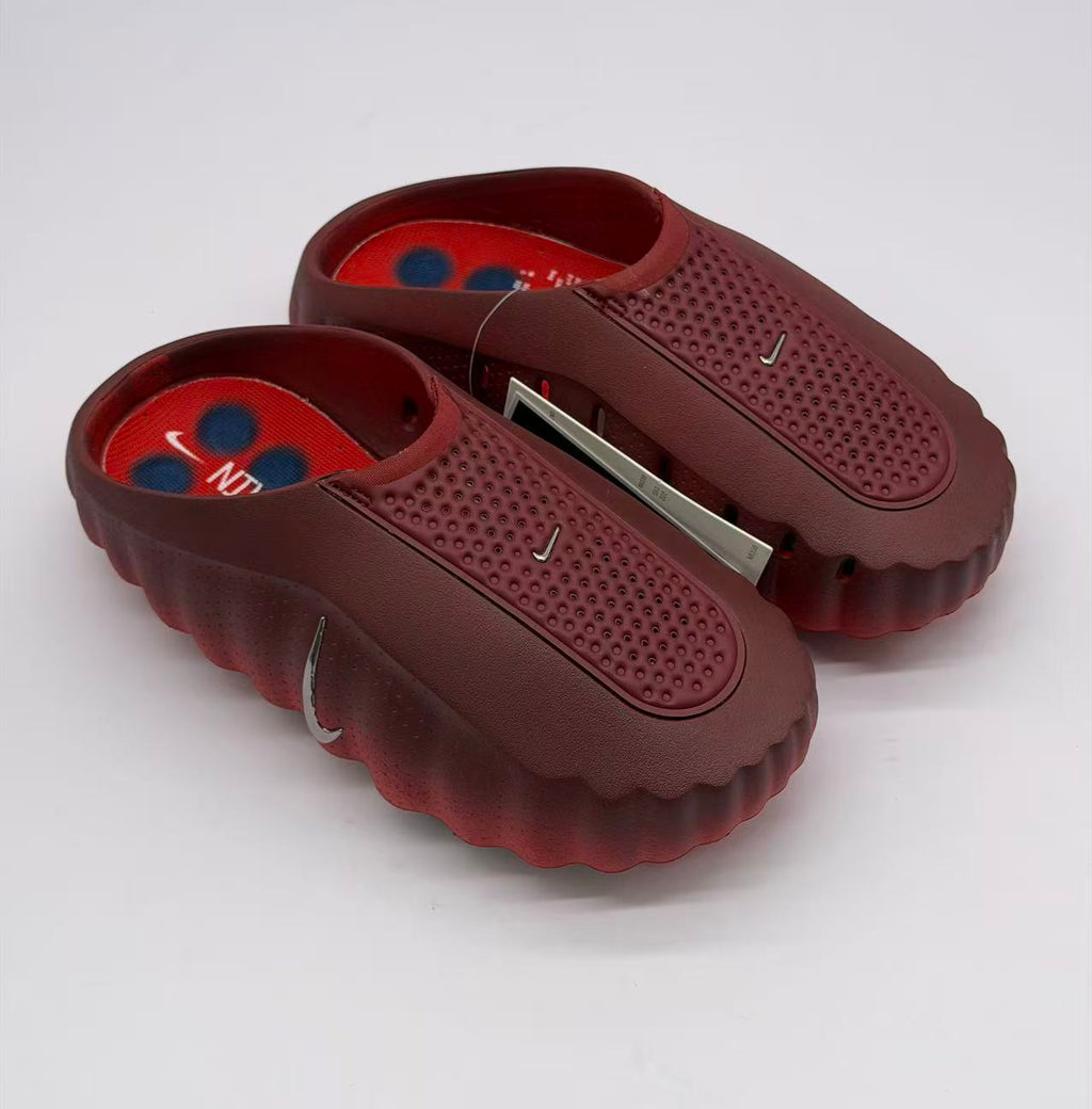 Nike Dark Red Slip-On Sneakers