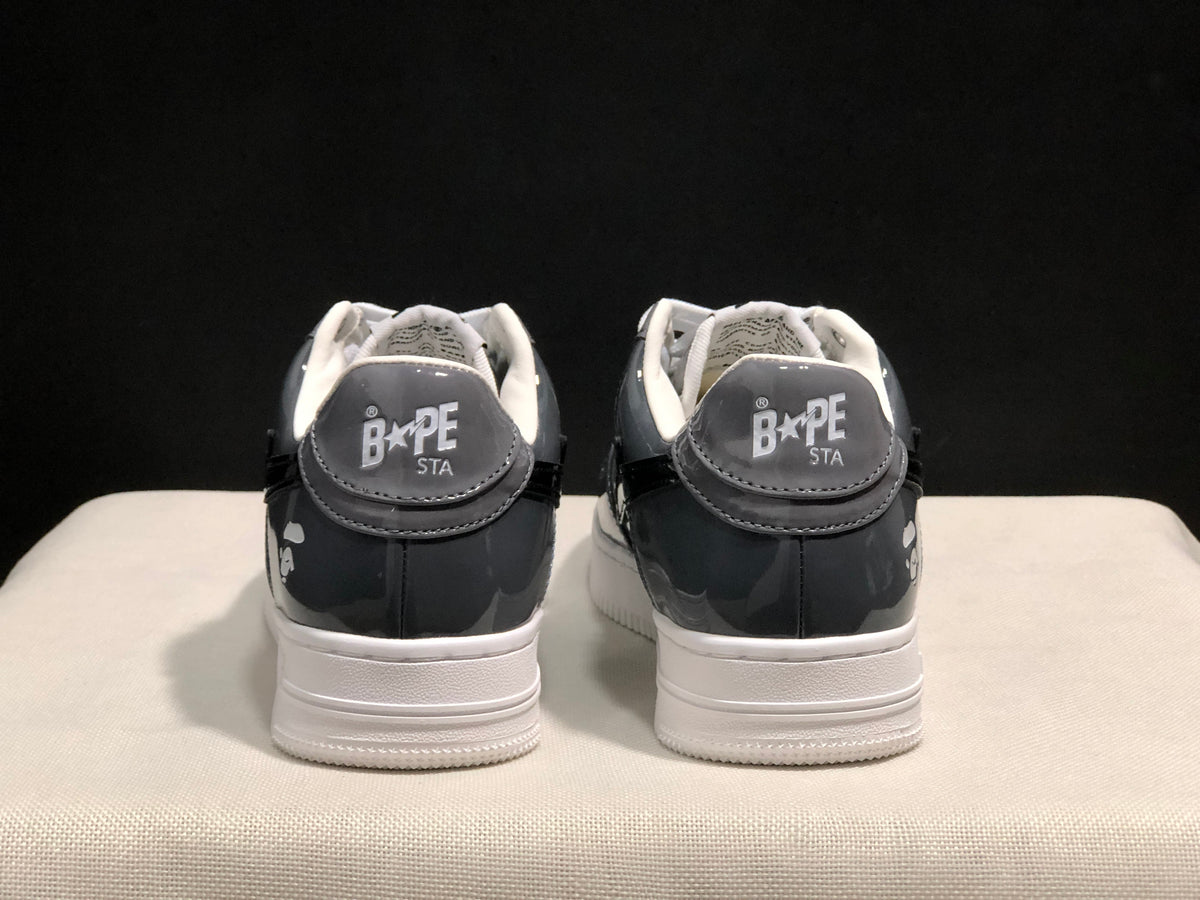 BAPE Bapesta Low-Top Sneakers Dark Gray