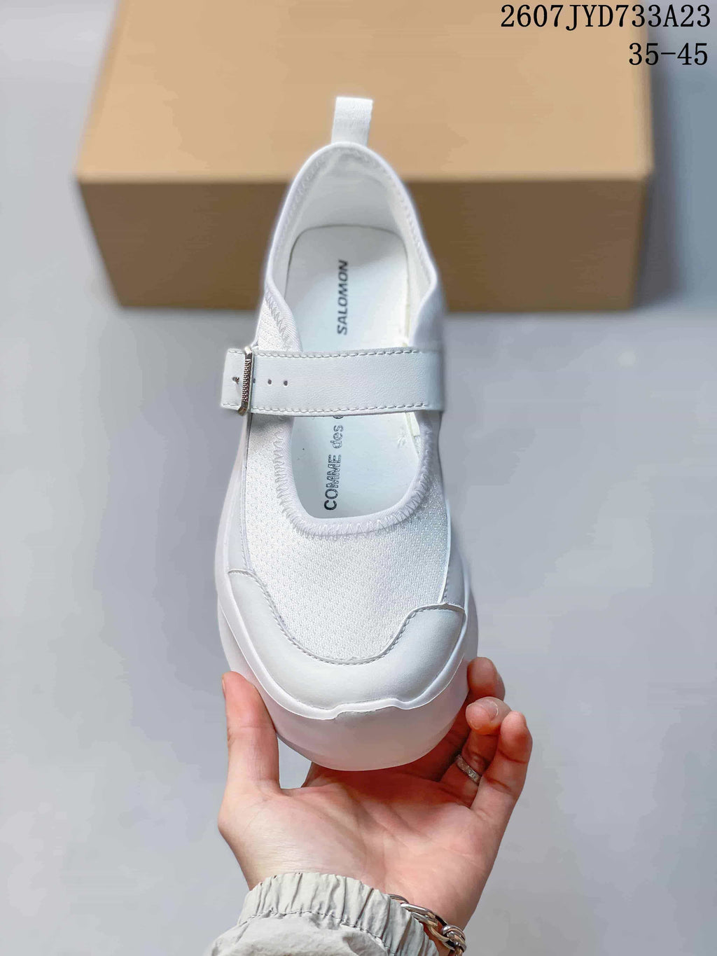 Comme des Garçons x Salomon Mary Jane Sneakers White 712530TOO