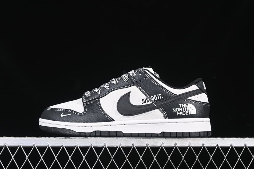Nike Dunk Low Black White Graphic Sneaker DM6868-028
